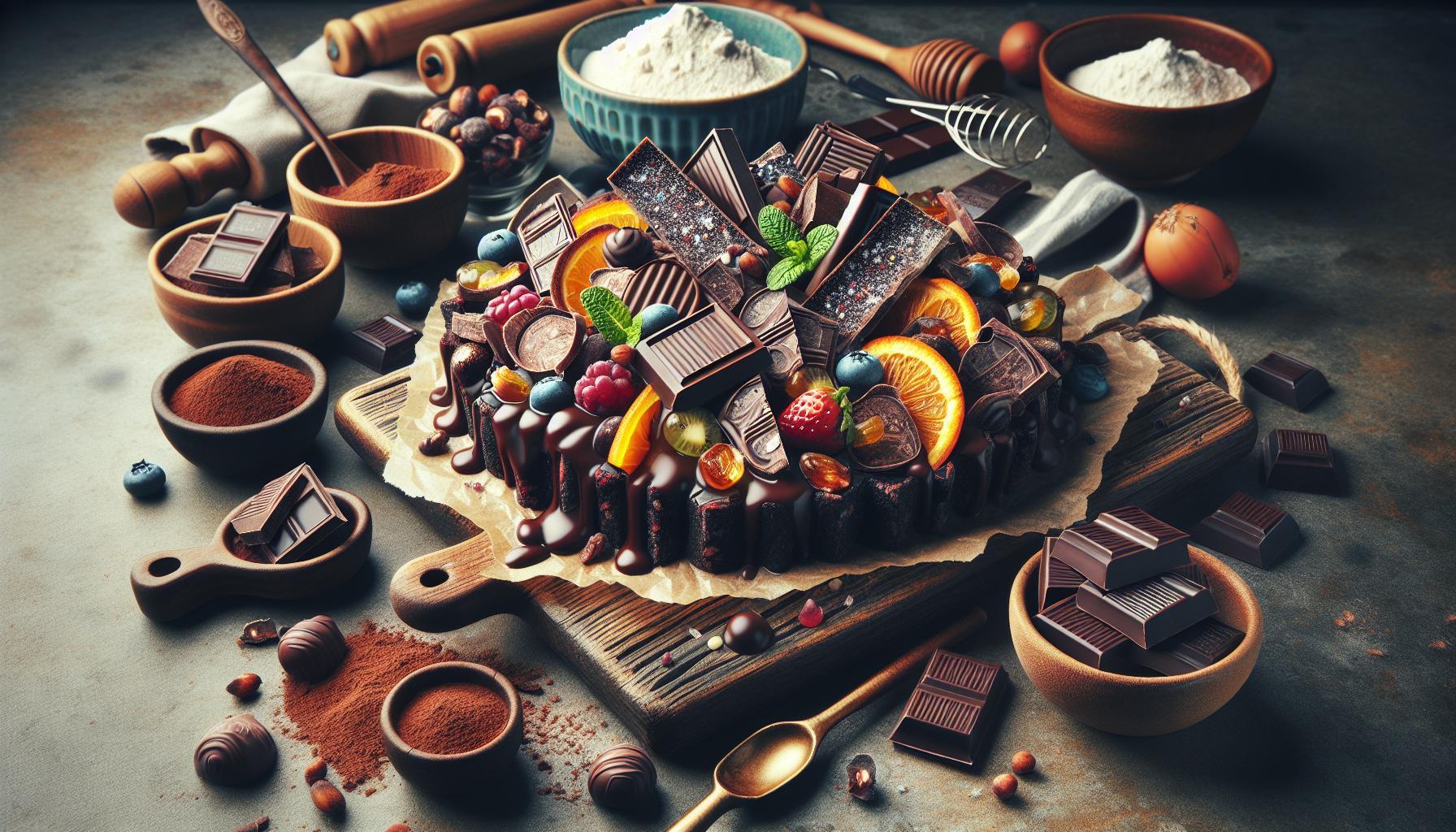 Decadent Collagen-Infused Dark Chocolate Bark: A Delicious Way to Boost Your Skin Health!