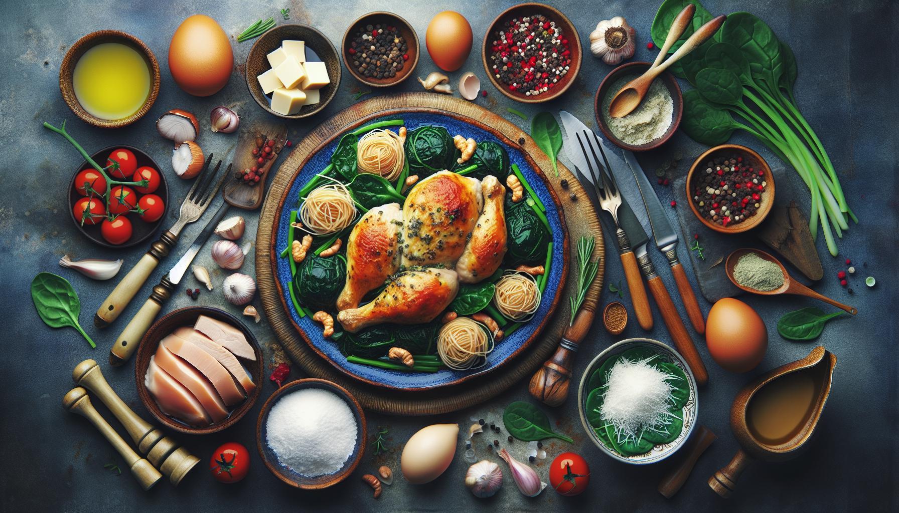 Boost Your Skin Health: Collagen-Infused Spinach Stuffed Chicken Recipe